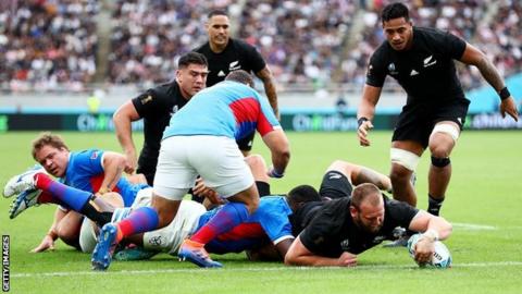 Joe Moody against Namibia