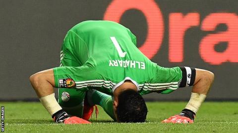 Egypt goalkeeper Essam El Hadary