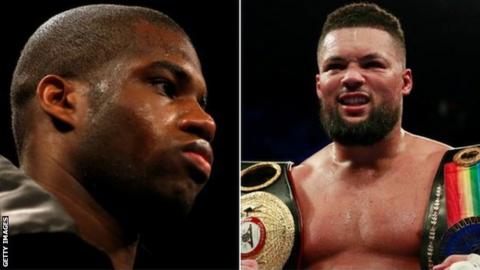 Daniel Dubois and Joe Joyce
