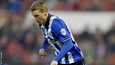 Wigan Athletic forward Billy Mckay