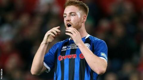 Callum Camps took just over two minutes at Spotland to score his sixth goal of the season - and his second in as many games