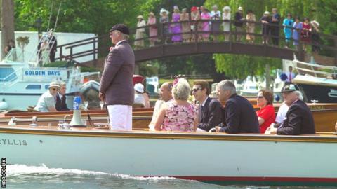 The Henley Royal Regatta launch