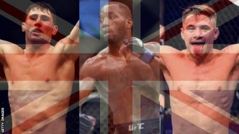 Darren Till, Leon Edwards and Nathaniel Wood