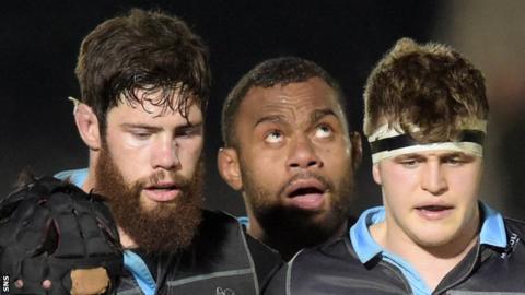 Greg Peterson, Leone Nakarawa and Scott Cummings