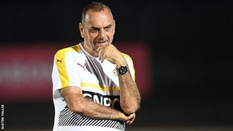 Ghana coach Avram Grant