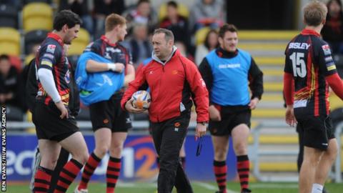 Darren Edwards' coaching CV includes Dragons, Wales U20 and Bath