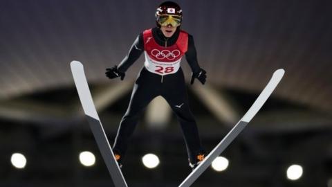 Japanese ski jumper Ryoyu Kobayashi