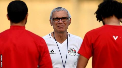 Egypt coach Hector Cuper