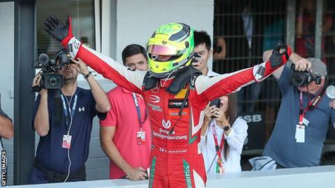 Schumacher's son Mick Junior wins European F3 title Schumacher's son Mick Junior wins European F3 title