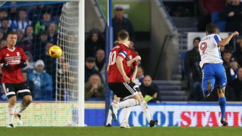 Sam Baldock scores