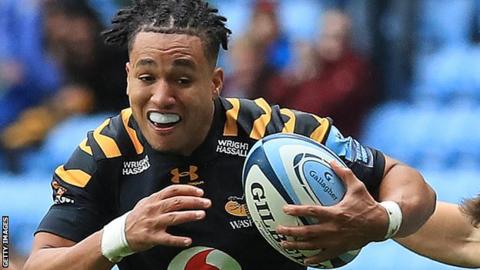 Wasps full-back Marcus Watson