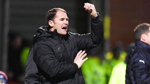 Partick Thistle manager Alan Archibald