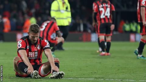 Bournemouth v Sunderland full-time