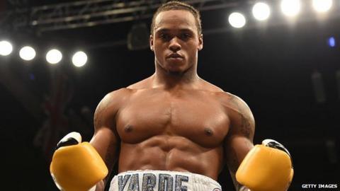 Boxer Anthony Yarde