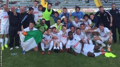 The UCD players