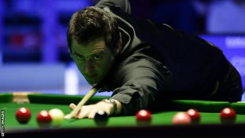 Ronnie O'Sullivan at the Players Championship