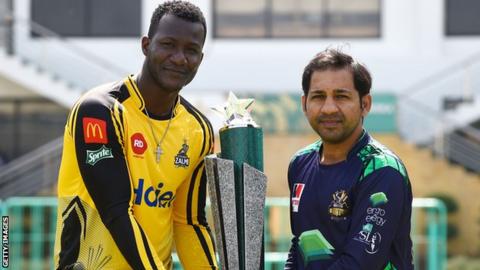 Daren Sammy and Sarafraz Ahmed