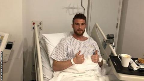 Derby County striker Sam Winnall