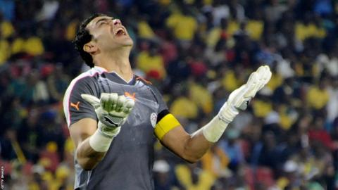 Egyptian veteran goalkeeper Essam El Hadary