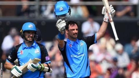 Daryl Mitchell and Hamish Rutherford have both made a century in their only innings in both red and white ball cricket for Worcestershire this season