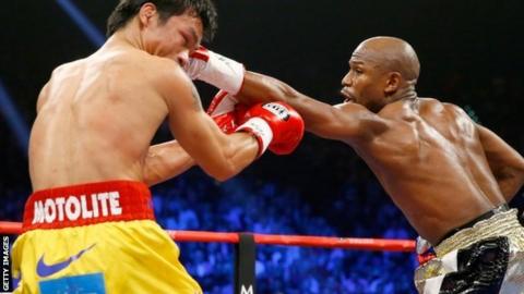 Floyd Mayweather and Manny Pacquiao
