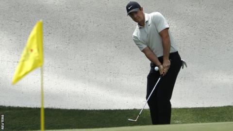 The numbers on day three at the Masters