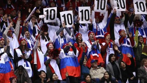 Russian fans