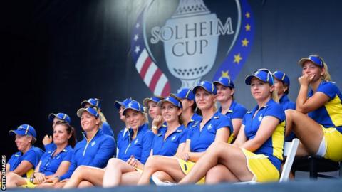 Team Europe at the 2017 Solheim Cup