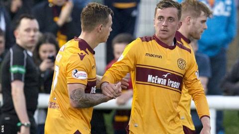 Motherwell's Elliott Frear