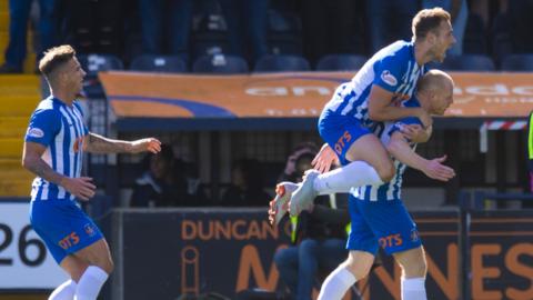 Kilmarnock celebrate