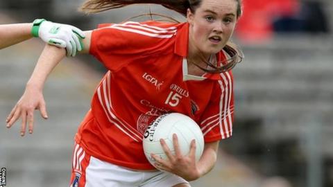 Aimee Mackin scored a goal for Armagh in their All-Ireland senior semi-final defeat by Dublin