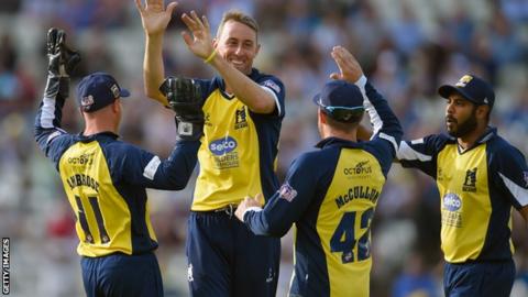 Birmingham Bears celebrate