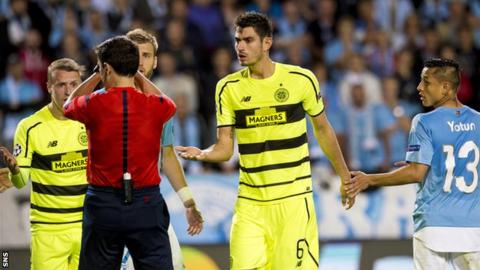 Celtic midfielder Nir Bitton