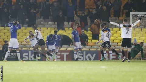 Rigino Cicilia thought his third goal for Port Vale in as many home league games was going to be the matchwinner against Oldham on Tuesday night
