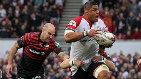 Nick Williams was part of the Ulster team which lost to Saracens in the Heineken Cup quarter-final at Ravenhill in April 2014