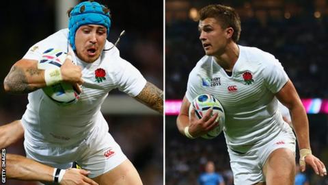 Jack Nowell (left) and Henry Slade