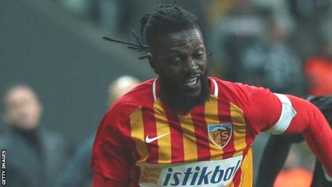 Togo striker Emmanuel Adebayor