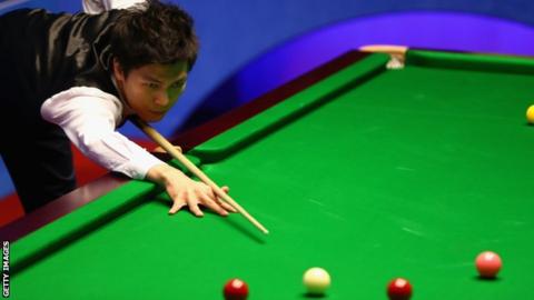 Thepchaiya Un-Nooh makes a 147 at the English Open