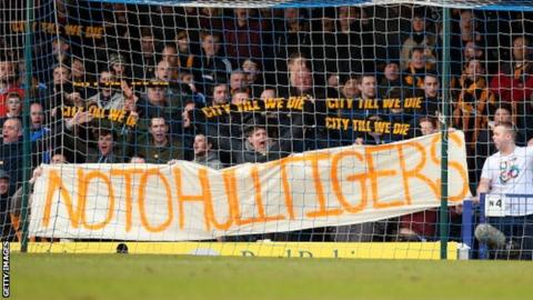 Hull City fans
