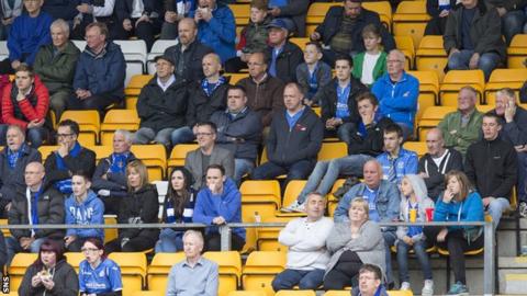 St Johnstone fans