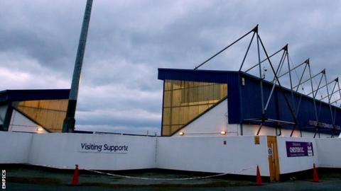 Chester were still a third tier Football League club when they moved to Bumpers Lane in 1992