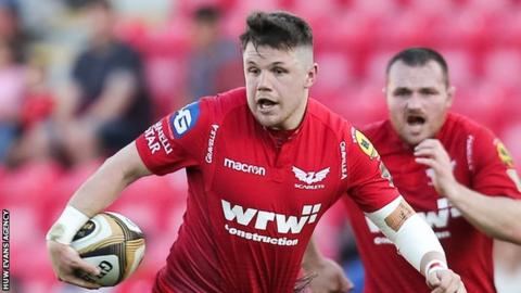 Steff Evans has won 12 Wales caps after making his Test debut against Tonga in June 2017