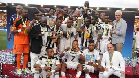 TP Mazembe winning the 2016 Confederation Cup