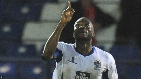 Bury captain Nathan Cameron