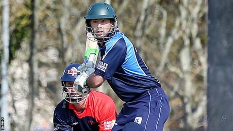 John Anderson was Leinster's top performer with the bat