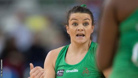 Nia Jones has played football and netball for Wales