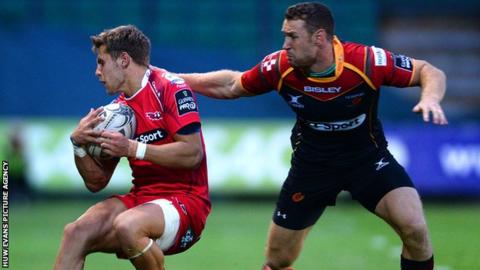 Dragons v Scarlets