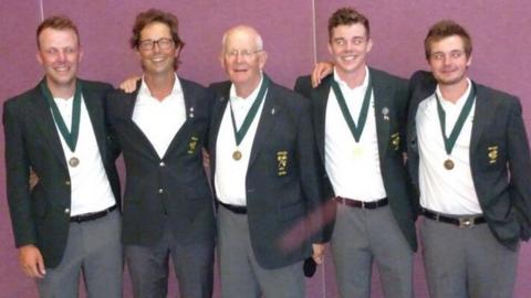 Ireland's amateur golfers made history by winning a bronze medal