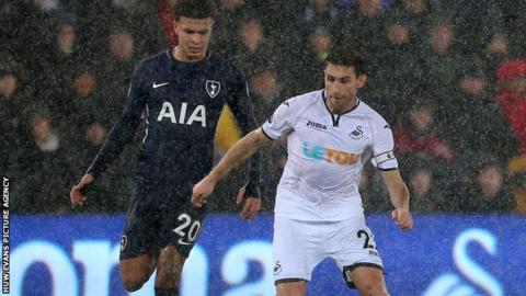 Angel Rangel and Dele Alli