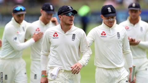 England celebrate